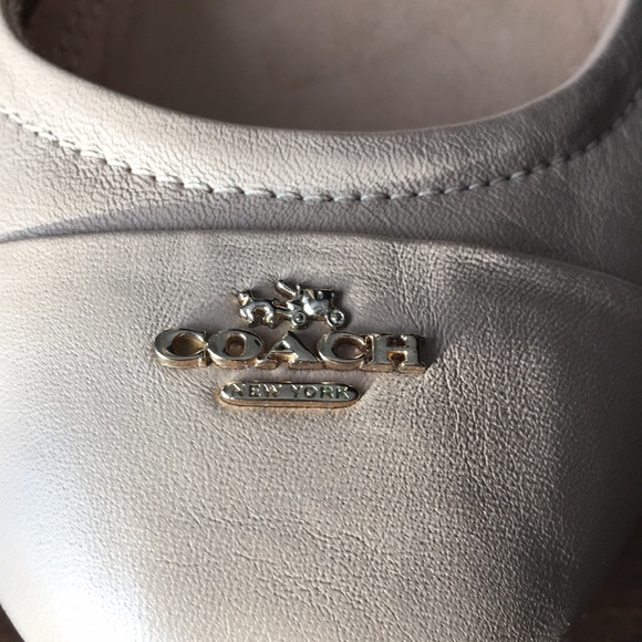 Coach Bonnie Leather Ballet Flats - Picture 5 of 5